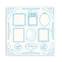 Stamperia Babydream Blue 12x12 Inch Paper Pack (SBBL106) ( SBBL106)
